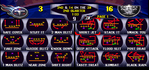 NFL Blitz 2001 background