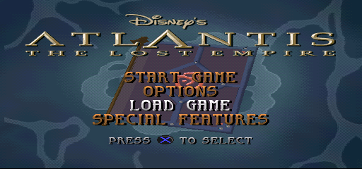 Disney's Atlantis - The Lost Empire background