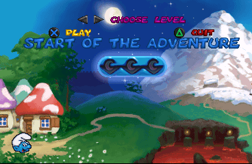 Smurfs, The (USA) (En,Fr,Es) background