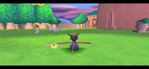 Spyro 3: Year of the Dragon background