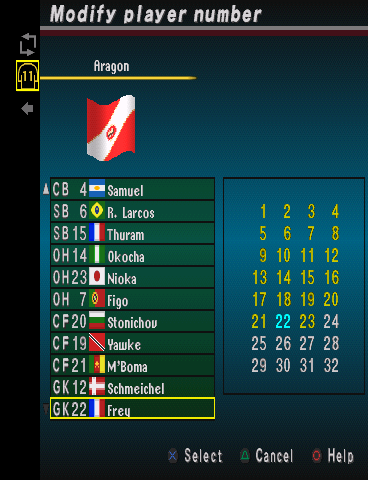 Pro Evolution Soccer 2 background